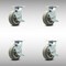 Service Caster 6 Inch SS Thermoplastic Rubber Caster Set with Roller Bearings&Brake/Swivel Lock SCC-SS30S620-TPRRF-TLB-BSL-4 - alternate 1